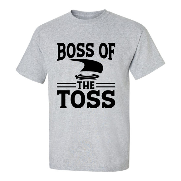 Disc Golf Shirt BOSS of the TOSS Mens Discgolfing Graphic T-Shirt - Picture 10 of 11